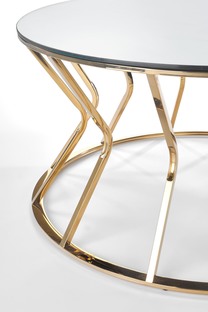 AFINA, coffee table, mirror / gold