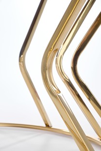 AFINA, coffee table, mirror / gold