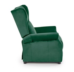 AGUSTIN recliner, color: dark green