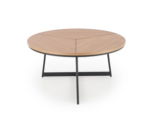 KARIDA c. table natural oak / black