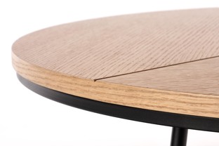 KARIDA c. table natural oak / black