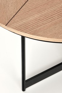 KARIDA c. table natural oak / black