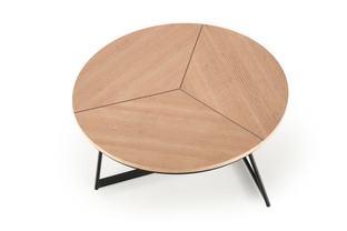 KARIDA c. table natural oak / black