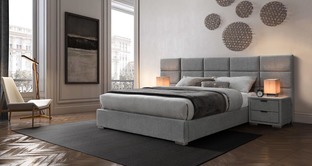LEVANTER bed, grey