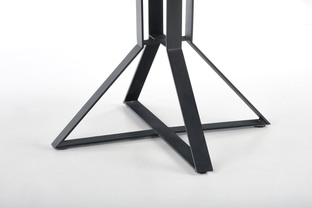 MERCY extension table, color: top - golden oak, legs - black