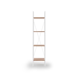 NARVIK REG1 biały/ dąb sonoma