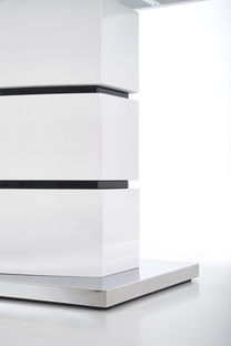 NOBEL extension table color: white