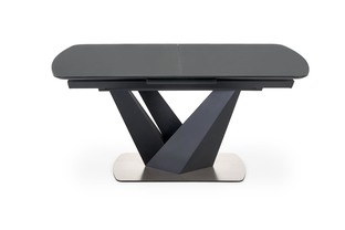 PATRIZIO table dark grey, leg black