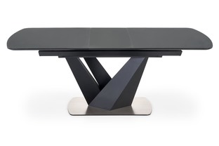 PATRIZIO table dark grey, leg black