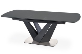 PATRIZIO table dark grey, leg black