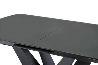 PATRIZIO table dark grey, leg black