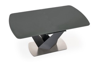 PATRIZIO table dark grey, leg black