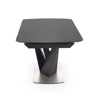 PATRIZIO table dark grey, leg black