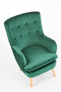 RAVEL l. chair, color: dark green