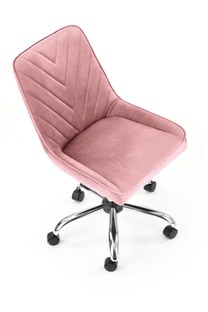 RICO fotel młodzieżowy różowy velvet (1p=1szt)