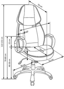 RUBIN chair color: black