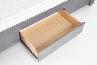 SABRINA łóżko z szufladami popiel (6p=1szt)