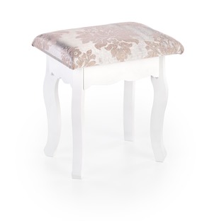 SARA dresser console with stool, white matt