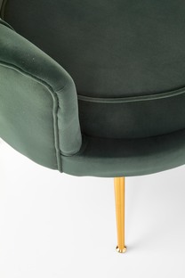 AMORINITO l. chair, color: d. green