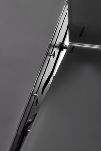 SILVESTRO table dark grey, leg black