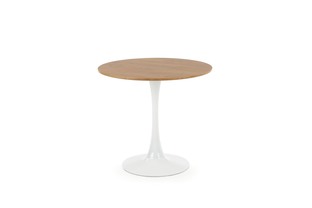 STING table, color: top - golden oak, legs - white