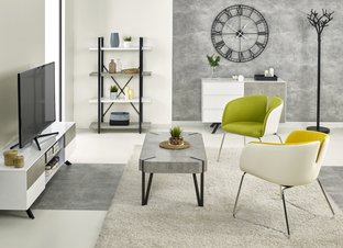 STONNO REG1 regał biały / beton (1p=1szt)