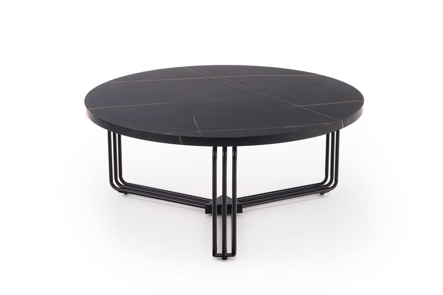 ANTICA c. table black marble table top black frame HALMAR