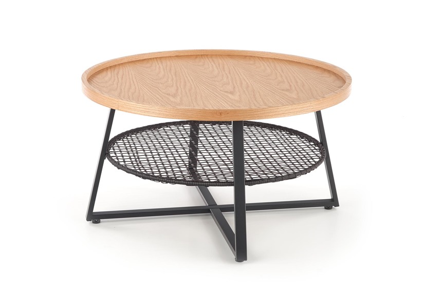 FLORENCE c. table natural oak / black