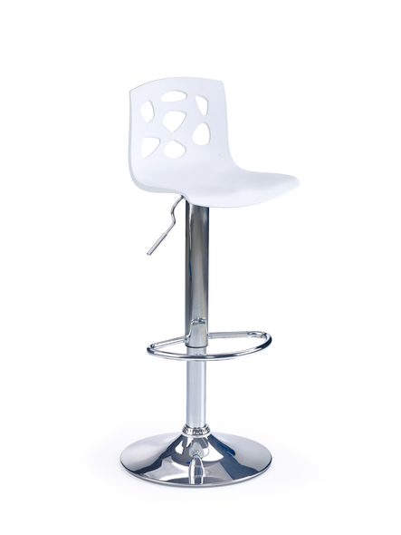 H48 bar stool color: white