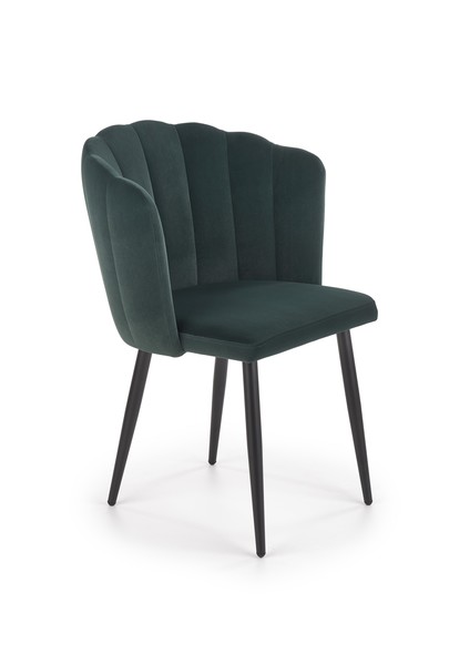 K386 chair, color: dark green