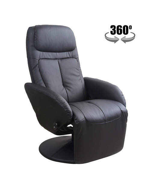OPTIMA recliner czarny