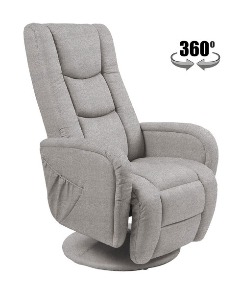 PULSAR 2 recliner chair, color: grey