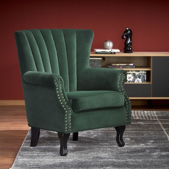TITAN chair color: dark green