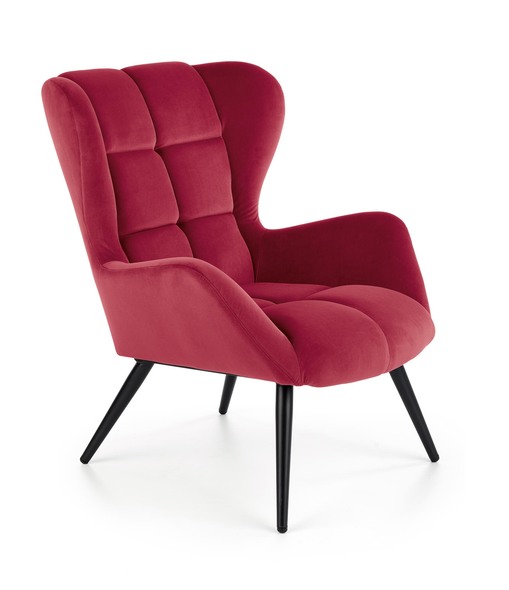 TYRION l. chair, color: dark red