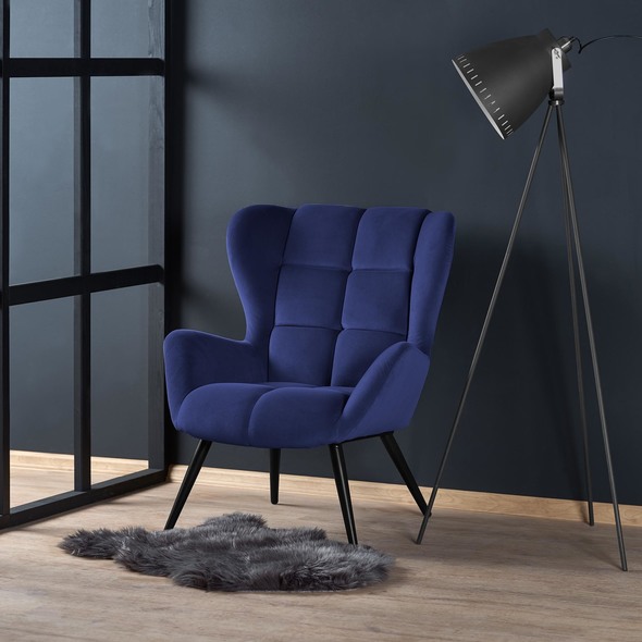 TYRION l. chair, color: dark blue