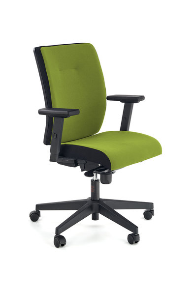 POP office chair, color: black / green