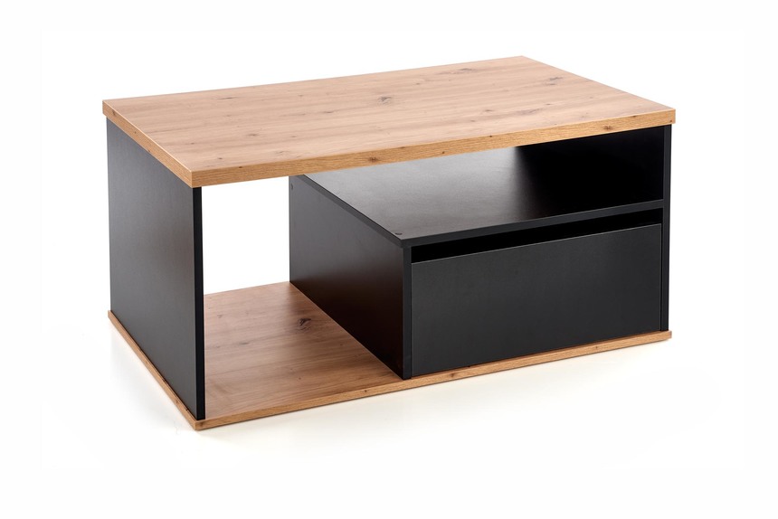 PANTERA c. table, color: wotan oak/black