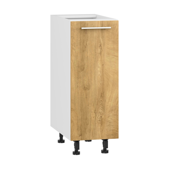 VENTO D-30/82 lower cabinet, color: white / honey oak