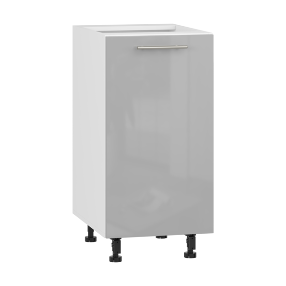 VENTO D-40/82 lower cabinet, color: white / light grey