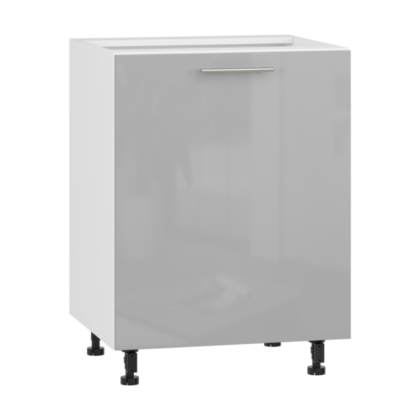 VENTO D-60/82 lower cabinet, color: white / light grey