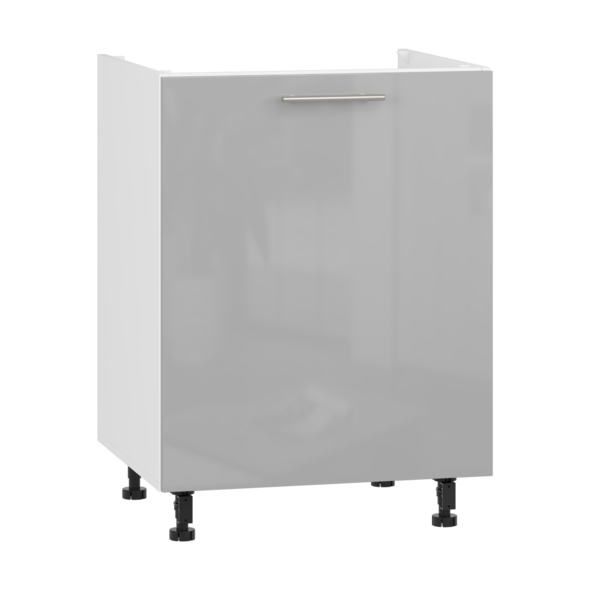 VENTO DK-60/82 sink cabinet, color: white / light grey