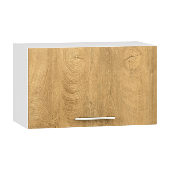 VENTO GO-60/36 hood top cabinet, color: white / honey oak