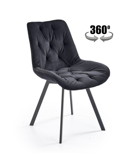 K519 krzesło czarny