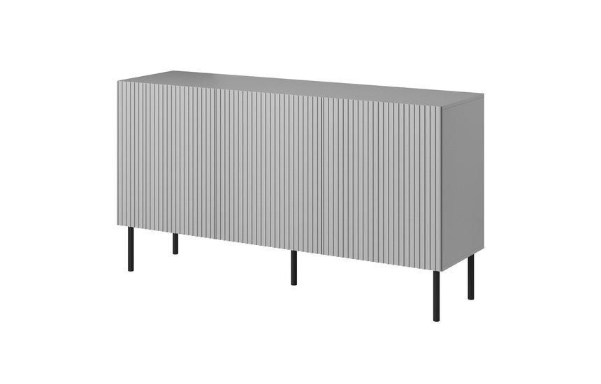 ASENSIO KM-1 chest, light grey / black
