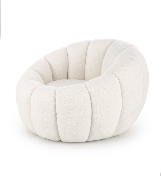 GASPAR leisure chair, white
