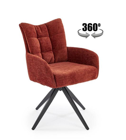 K540 chair, cinnamon, pocket springs in the seat