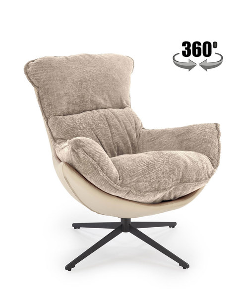 LOBSTER leisure chair color: beige