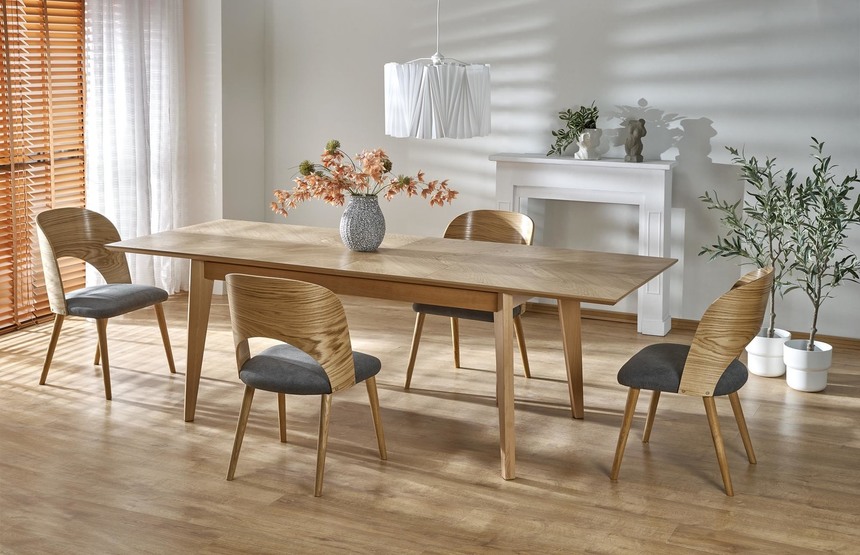 EDMONDO table natural oak