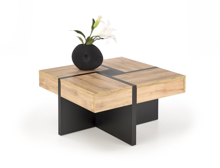 SEVILLA, c.table, craft oak / black