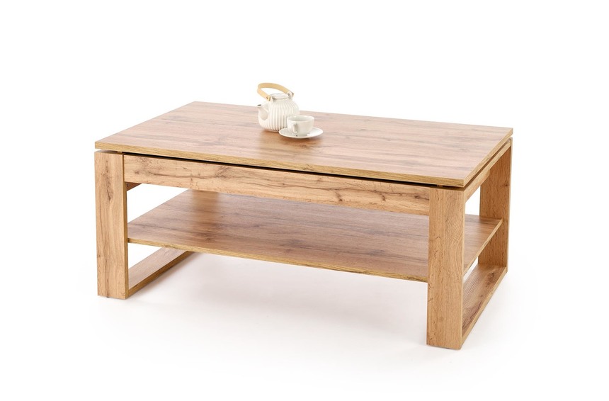 BETTY lifting top coffee table, color: artisan oak